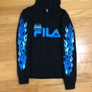 FILA x Disney Villains Hades hoodie NWT XS